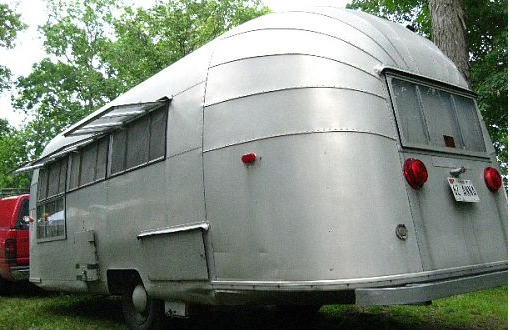 1956 Airstream Caravanner 13 panel end caps